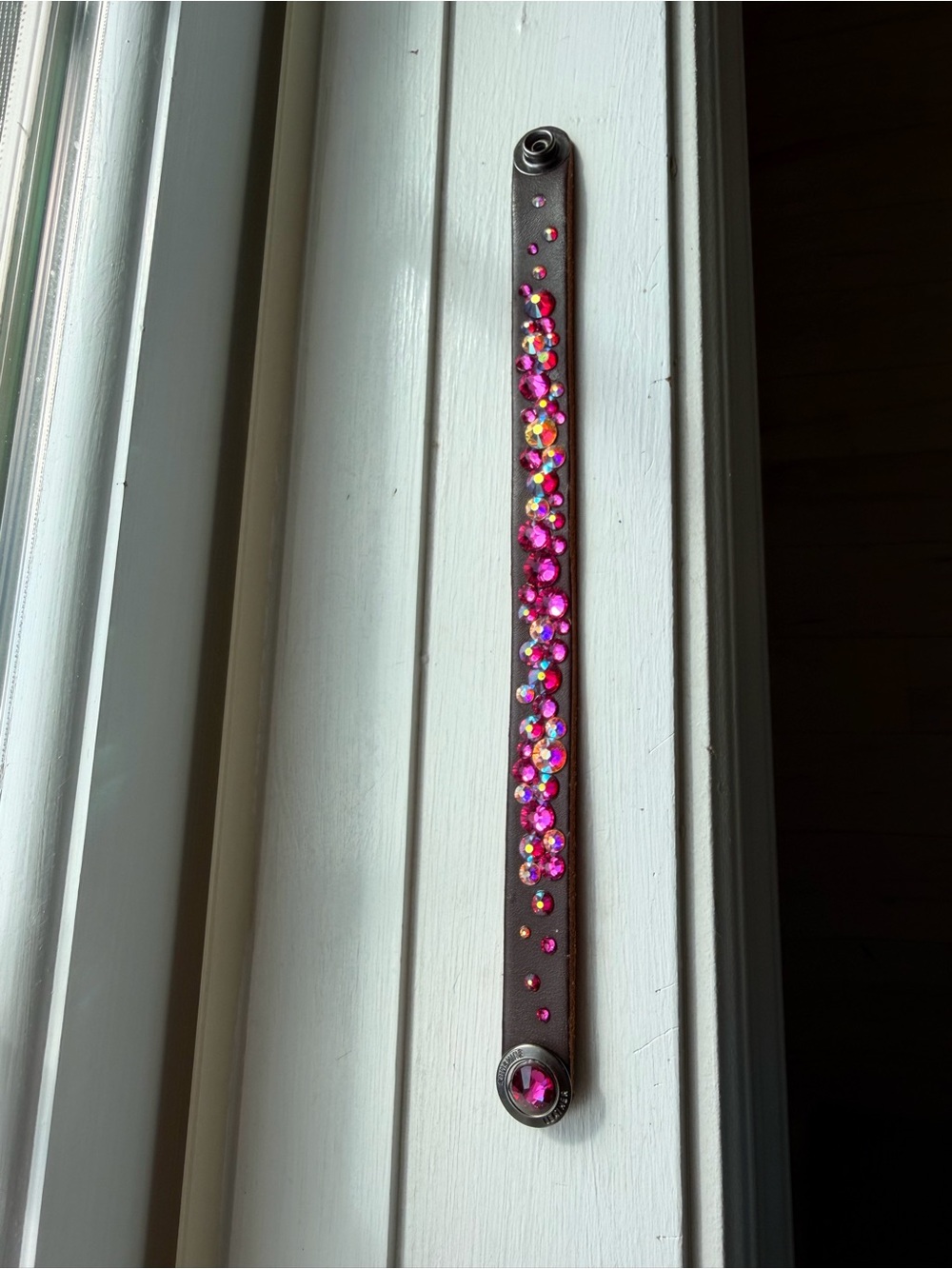 Swarovski Rhinestone Bracelet - PINK